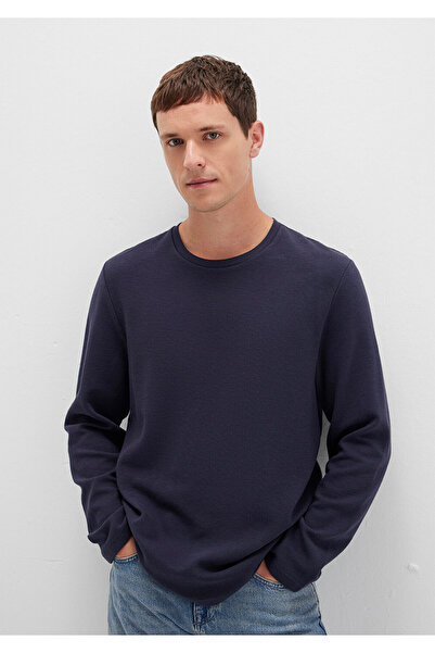 Mavi Základní tričko s dlouhým rukávem v námořnické modré Slim Fit / Slim Cut...