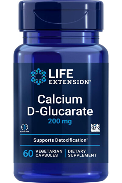 Genel Markalar Calcium D-Glucarate, 200 mg - Supports Detoxification, Helps F...