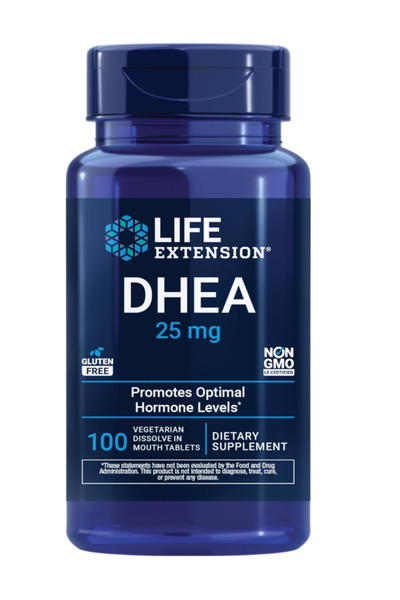Life Extension DHEA 25 mg – Hormone Balance, Memory, Muscle Health, Bone Heal...
