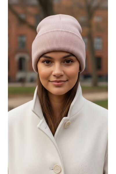 Panowill Design قبعة شتوية ناعمة من الأكريليك للنساء