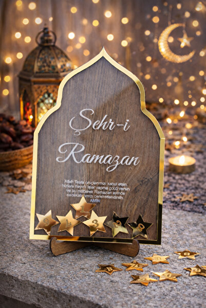şeyma lazer Ramazan Ayı Özel Yıldızlı Oruç Takip Panosu