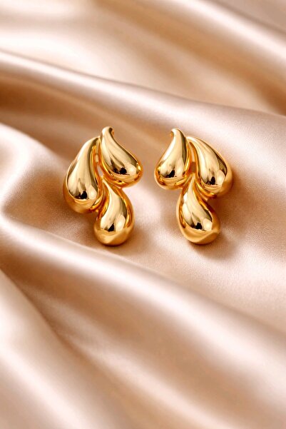 stainless steell أقراط من الفولاذ 316L على شكل قطرات