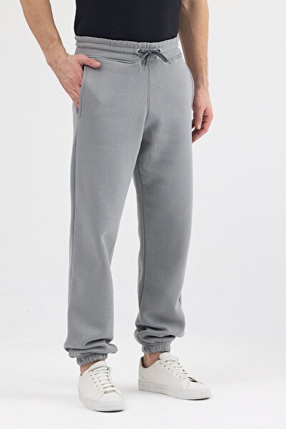 Fancy & Fun Fancy&Fun Erkek 3 İplik Kumaş Unisex Oversize 4 Mevsim Paça ve Be...