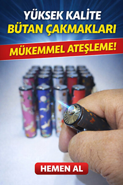 DoğanÇakmak Çakmak (5 li set jet rüzgar çakmak )