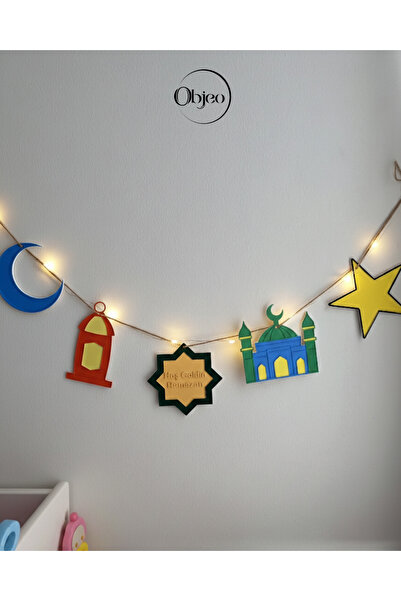 objeo Ramazan Temalı Çocuk Boyama Seti - 5 Parça + 6 Renk + Fırça - Çocuklar ...