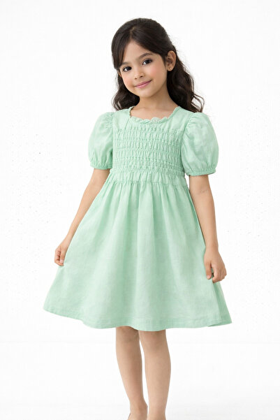 Gingersnaps Girls' Ruffled Dress in the Middle