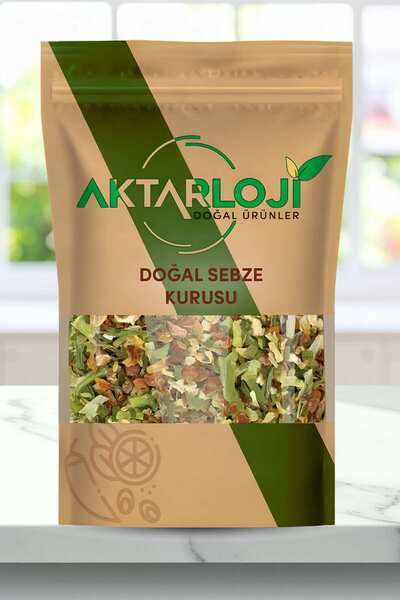aktarloji 250 Gr Doğal Karışık Sebze Kurusu / Turp, Pırasa, Ispanak, Domates,...