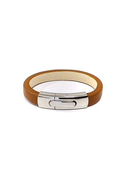 HER ŞEY NOTA www.herseynota.com سوار رجالي من الجلد الطبيعي من يلدريم تيرا تا...