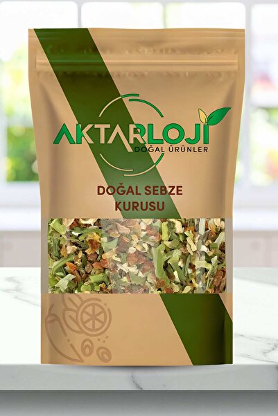aktarloji 100 Gr Doğal Karışık Sebze Kurusu / Turp, Pırasa, Ispanak, Domates,...