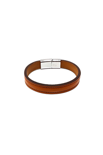 HER ŞEY NOTA www.herseynota.com Dragon Tan Cord Genuine Leather Men's Bracele...