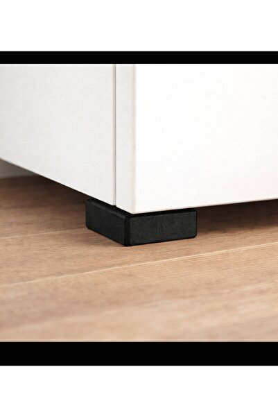 Tasarım Mobilya Altı Yükseltici Takoz 5x5 cm 15 mm | Polietilen (PE) | 4 Adet...