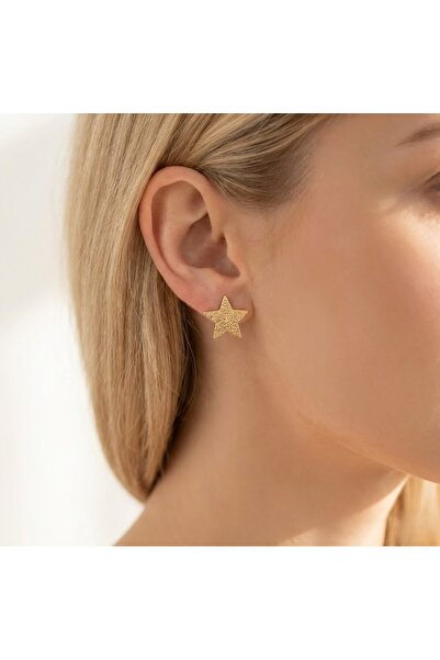 Candy Yıldız Işığı Desenli Küpe