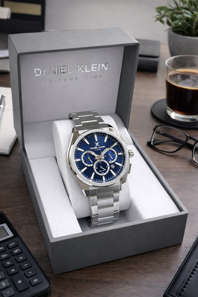 Daniel Klein Özel Deri Kutulu Çelik Kordon Iç Fonksiyonları Aktif 3 Atm Suya ...