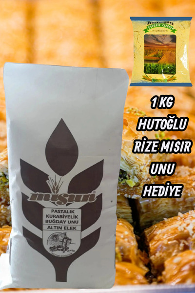 MİS UN Misun Altın Elek 10 kg Pastalık Kurabiyelik Buğday Unu