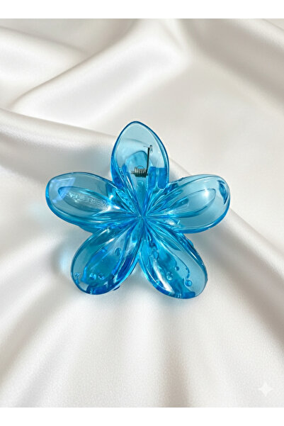 BURUCRAFT Lotus Çiçeği Mandal Toka 8 cm