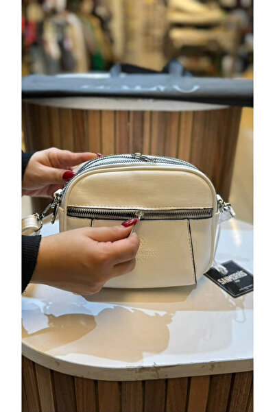 Sanmorris Kadın Suni Deri Ayarlanabilir Küçük Boy Çapraz Askılı 4 Gözlü Omuz ...