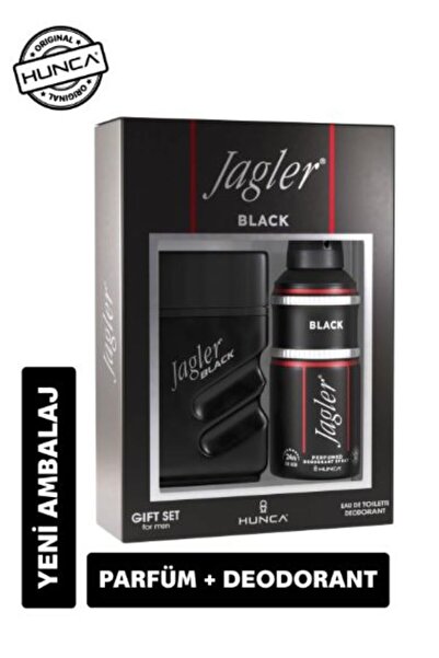 Jagler Black Erkek Parfüm Seti ( 90 ml Edt Parfüm + 150 ml Deodorant )