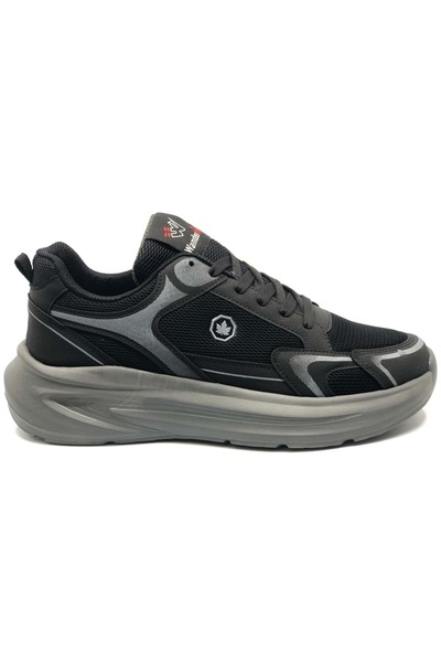 KCMN Wanderfull 4335 Men's Sports Shoes Black-Grey