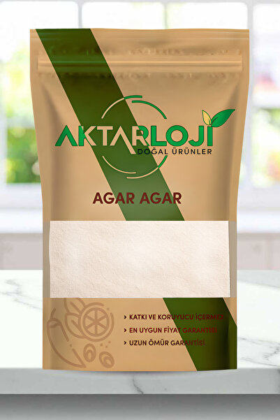 aktarloji 50 Gr Agar Agar / Bitkisel Jelatin / 900 Blom / Su Yosunu Özütü - K...