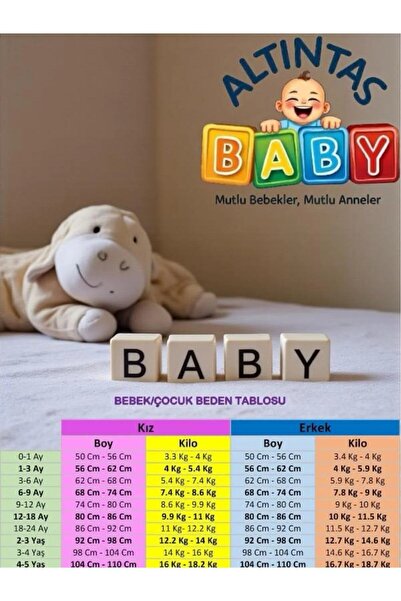 ALTINTAŞ BABY Colorful Heart Embroidered Transitional Knitted Denim Fabric Co...