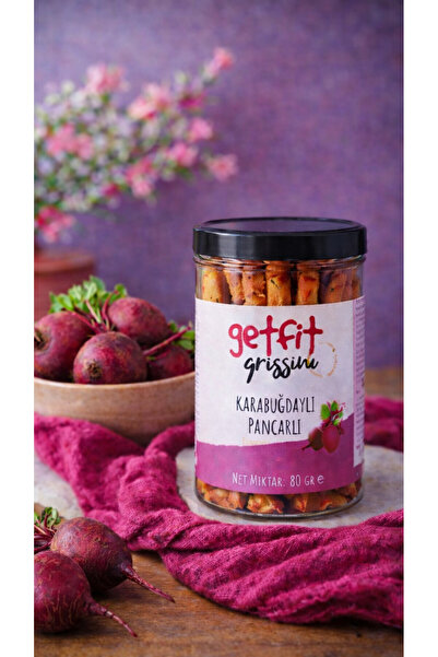 GetFit Glutensiz Vegan Karabuğdaylı Pancarlı Atıştırmalık