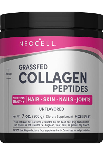 Neocell Super Collagen Peptides, 10g Collagen Peptides per Serving, Keto Frie...