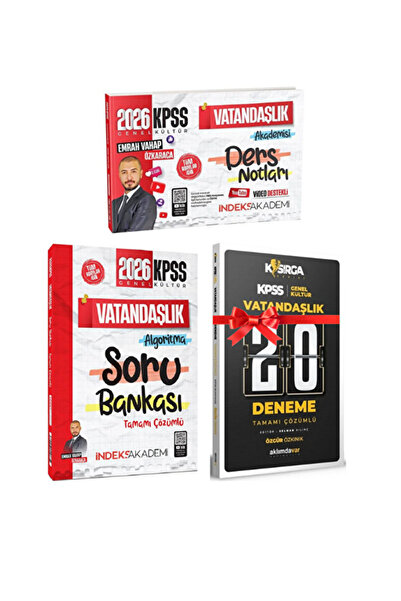 İndeks Akademi Emrah Vahap Özkaraca | 2026 KPSS Vatandaşlık Akademisi Video D...