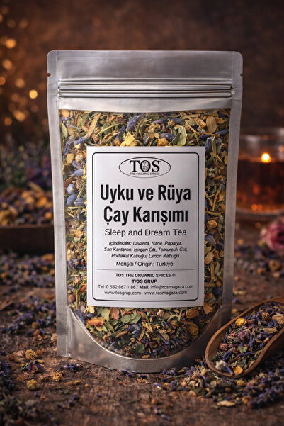TOS The Organic Spices Uyku ve Rüya Çayı 40 gr (1. Kalite) Sleep and Dream Tea
