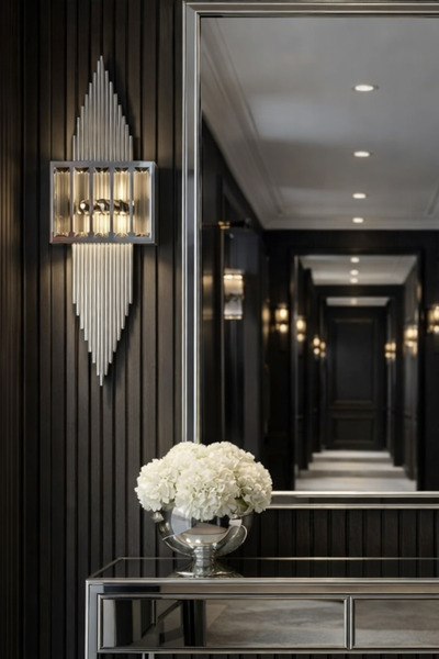 shop Pramit Krom Kaplama Modern Günışığı Ledli Pilli ve Elektrikli Duvar Apli...