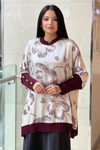 Ghisa Τρικοτόπλευρο μπλουζάκι με μοτίβο αλυσίδας και κουμπιά