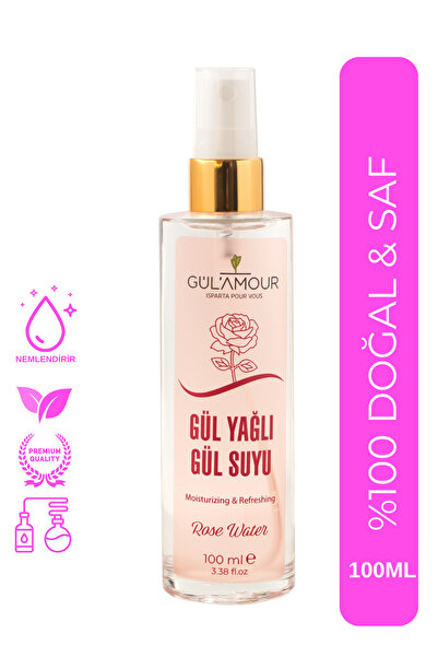 GÜLAMOUR %100 Doğal Gülsuyu Gözenek Sıkılaştırıcı / Aydınlatıcı Ve Arındırıcı...