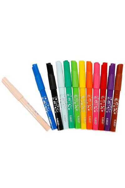 Bic Jumbo Doğa Dostu Keçeli Boya Kalemi 12li