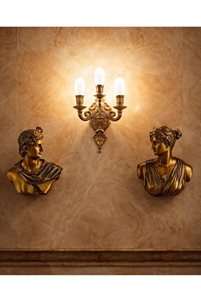 Yaratıcı sanatlar atölyesi Duvar Büstü Duvar Heykeli Dekoratif Asma Büyük Boy...