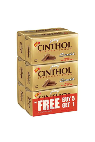 Cinthol SANDAL SOAP 6x125gm