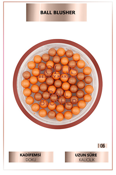 Lollis Ball Blusher 06 / Top Allık 06