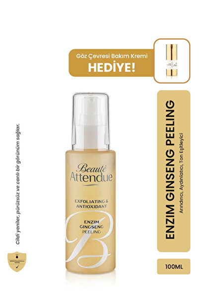 BEAUTE ATTENDUE Aydınlatıcı Enzim Peeling - Ginseng İçerikli, Ton Eşitleyici ...