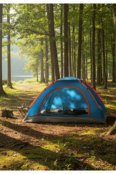 MOUNTY 3-4 Kişilik Manuel Kamp Çadırı 200*200*135 Cm