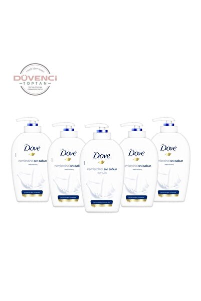 Dove Deeply Nourishing Nemlendirici Sıvı Sabun 450 ml 5' li Set