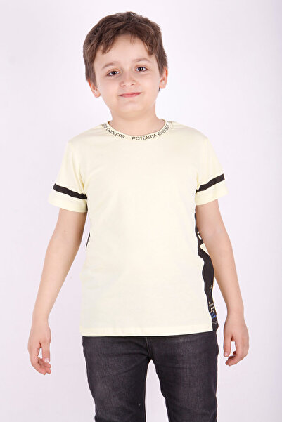 Toontoy Tricou cu mânecă scurtă cu imprimeu pentru băiat