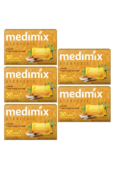 Medimix صابون أيورفيدي ٥ × ١٢٥ جم