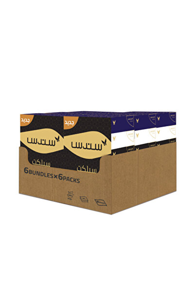 Sondos مناديل وجه مختارة، ٣٦ عبوة | ٨٦ ورقة في العبوة | مناديل وجه فائقة النع...