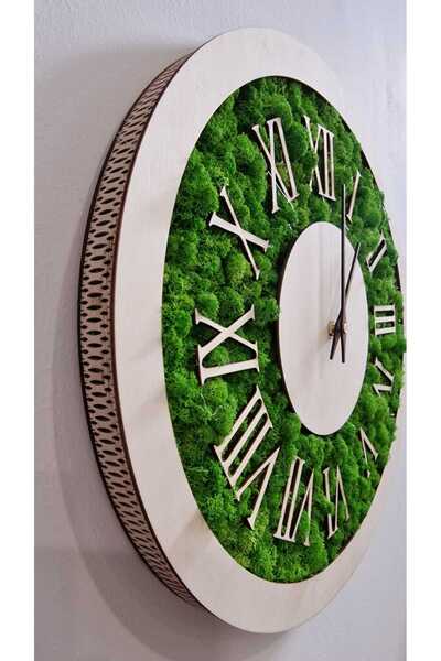 Amco Ceas de perete cu licheni 40x40