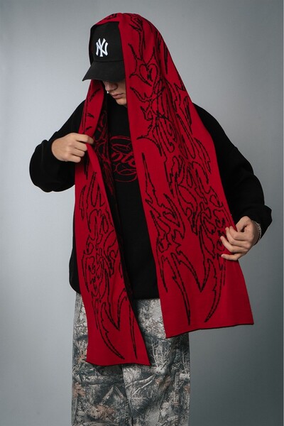 Crupt Studio Bloodline Scarf Knitwear Men's Scarf