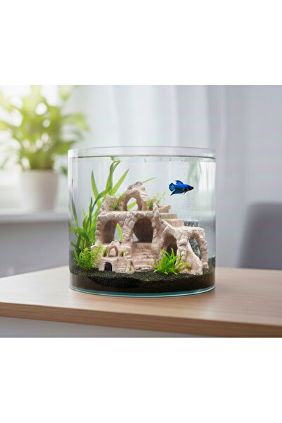 Kanem3D Akvaryum Savannah Mağarası - Vantuzlu