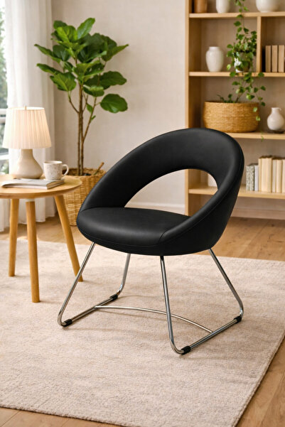 Bürocci Miranda Misafir Koltuğu Siyah