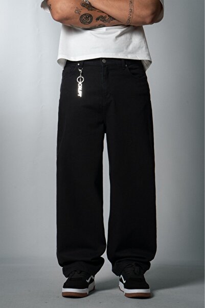 Crupt Studio Black Mass Super Baggy Men's Jean Pants