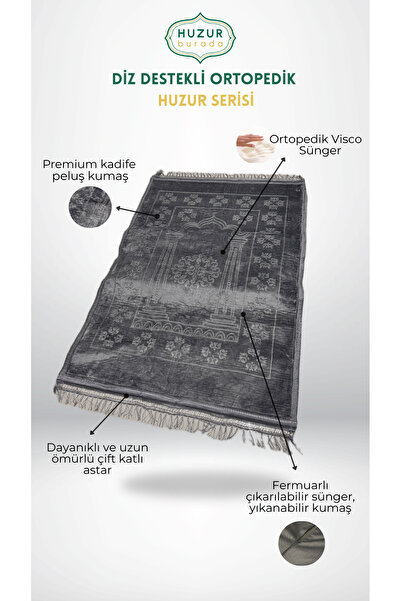 Huzur Burada Diz Destekli Ortopedik Seccade