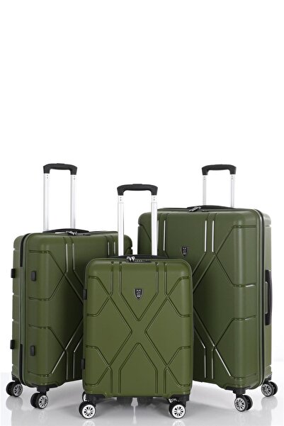 MÇS 375 POLİPROPİLEN KIRILMAZ 3 LÜ VALİZ SETİ