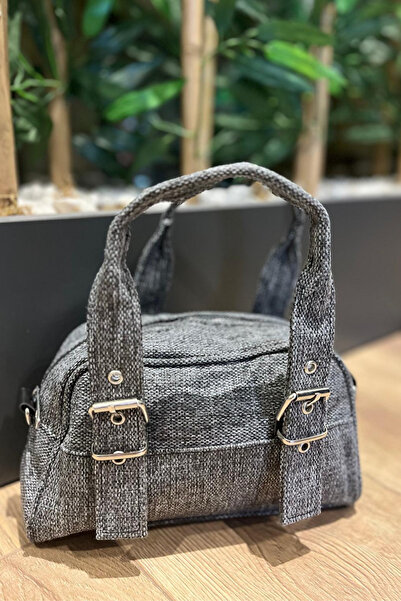 QBZ Mini Size Denim Bag with Buckle