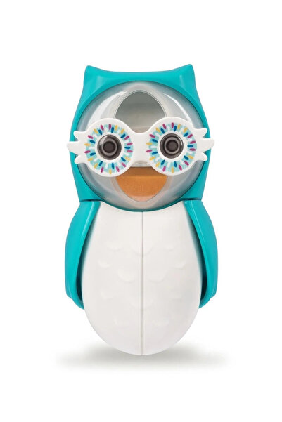 Flipper Diş Fırçası Kabı - Mavi Baykuş